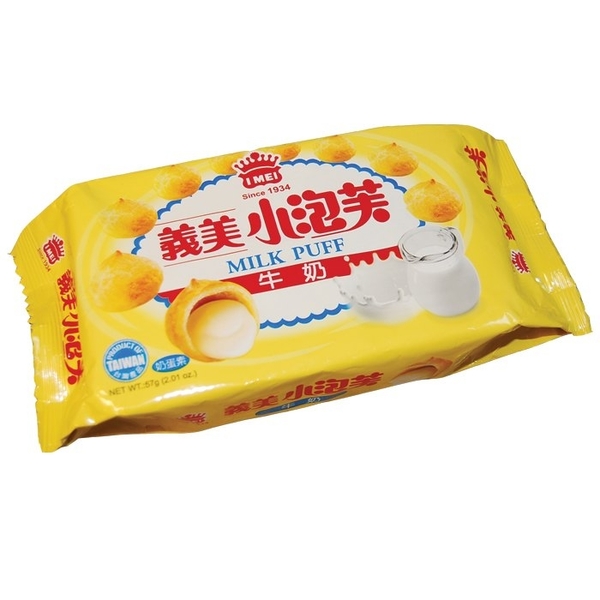 牛奶小泡芙 57G